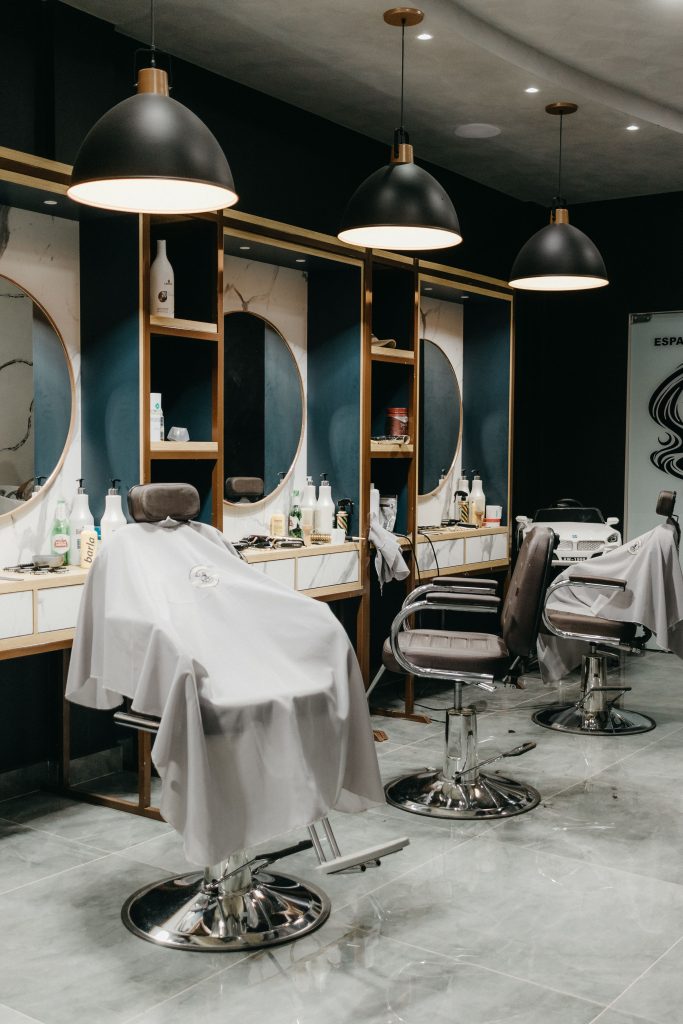 Beauty and Spa Salons, Barbershops