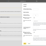 Max simultaneous bookings setting configuration panel for the reservation plugin
