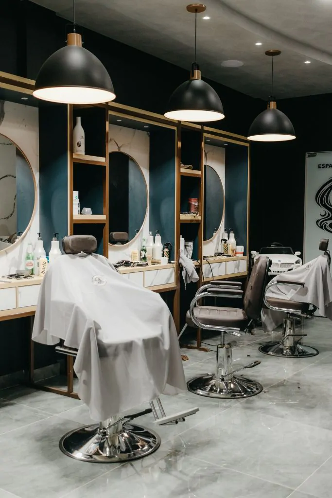 Beauty and Spa Salons, Barbershops